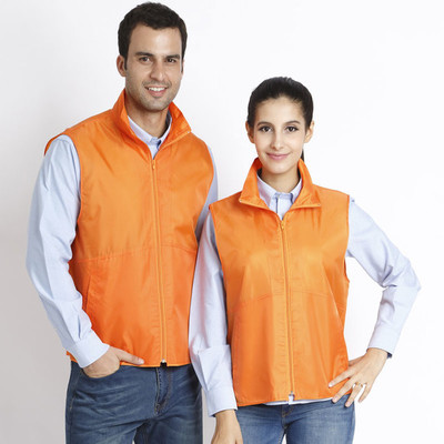 男女防水工裝馬夾P4DA01